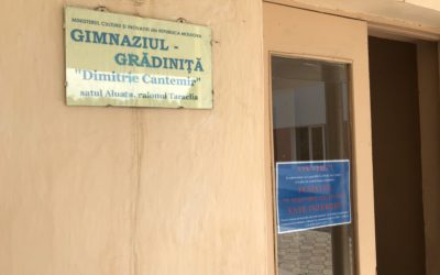 Vis realizat pentru elevii din Aluatu! Vezi la ce etapă se află lucrările de reparație